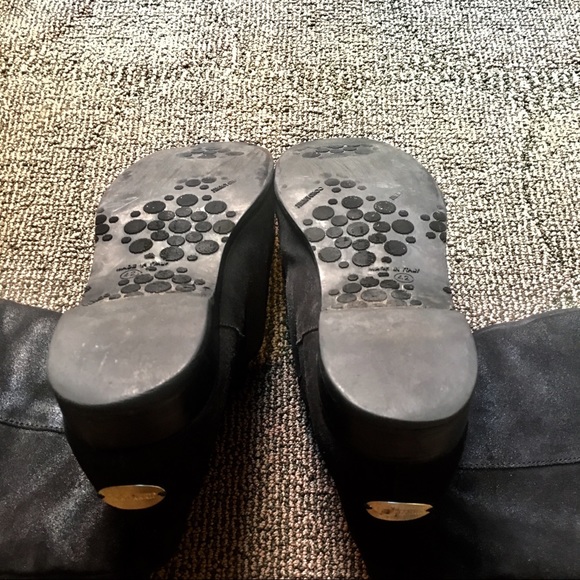 JIMMY CHOO - Fur Lined Knee high Winter Boots, 42 - Picture 6 of 9